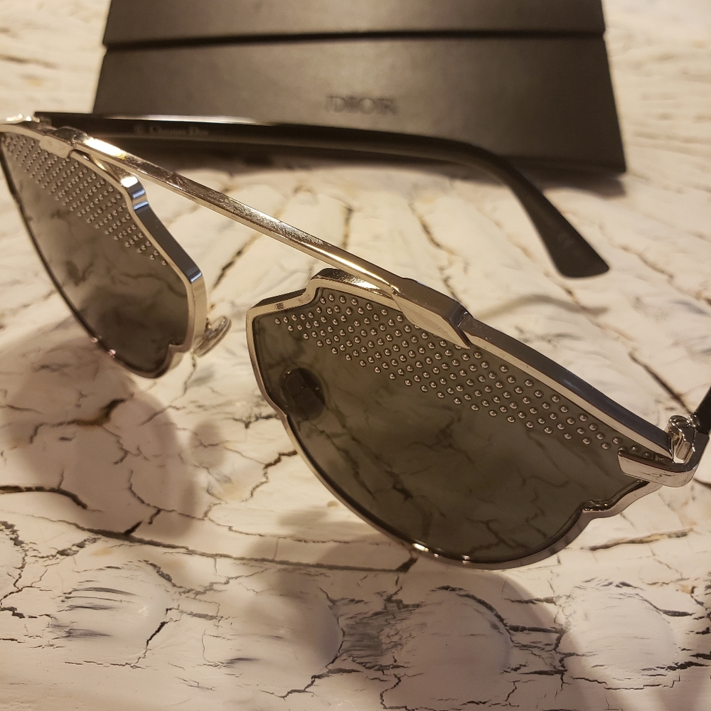 Dior So Real Brow Bar Aviator Sunglasses #3 - Picture 4 of 13
